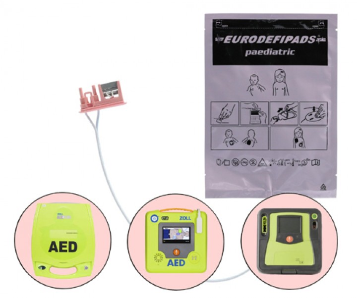 Elektrody dla dzieci ZOLL Medical AED Plus, AED PRO, AED 3, R series, X series
